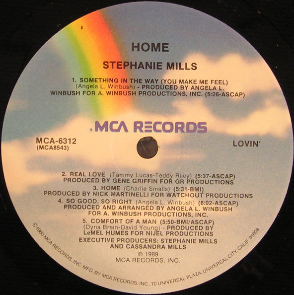 Stephanie Mills - Home (LP, Album)