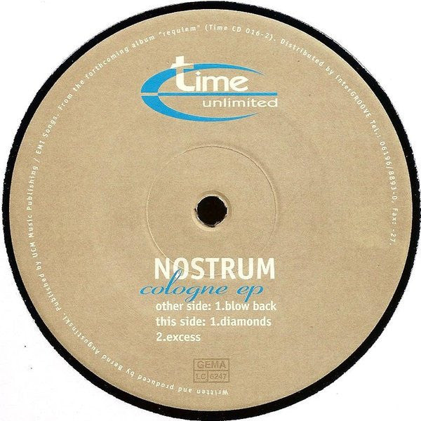 Nostrum - Cologne EP (12", EP)