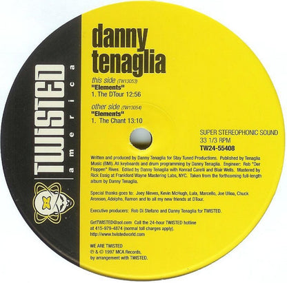 Danny Tenaglia - Elements (2x12")