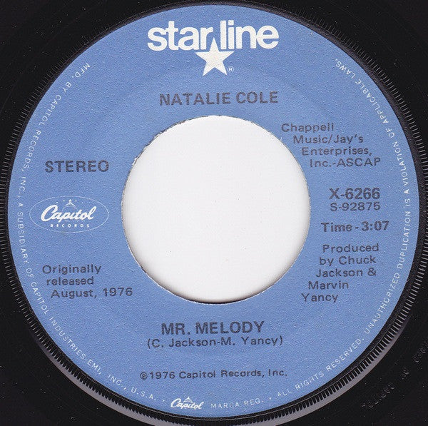 Natalie Cole : Someone That I Used To Love (7", RE)