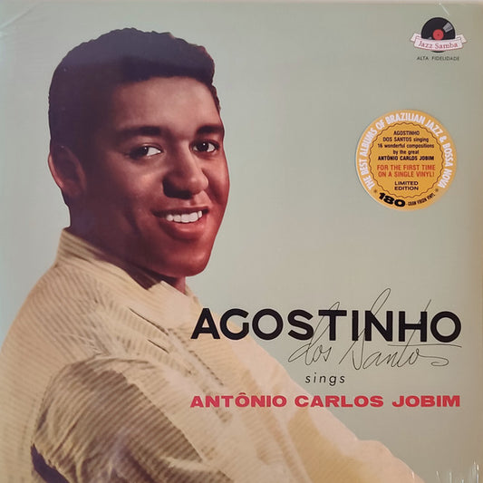 Agostinho Dos Santos : Sings Antonio Carlos Jobim (LP, Comp, Ltd, 180)