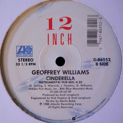 Geoffrey Williams : Cinderella (12")