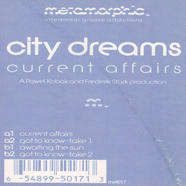City Dreams - Current Affairs (12")