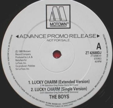 The Boys - Lucky Charm (12", Promo)