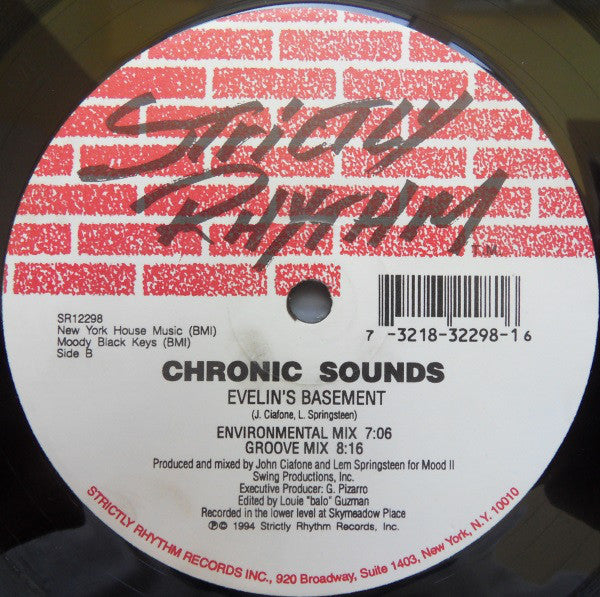 Chronic Sounds - Evelin's Basement (12")