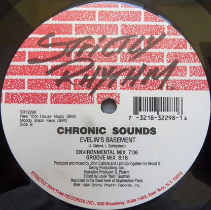 Chronic Sounds - Evelin's Basement (12")