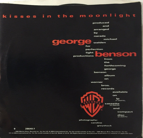 George Benson : Kisses In The Moonlight (7", Single, SRC)