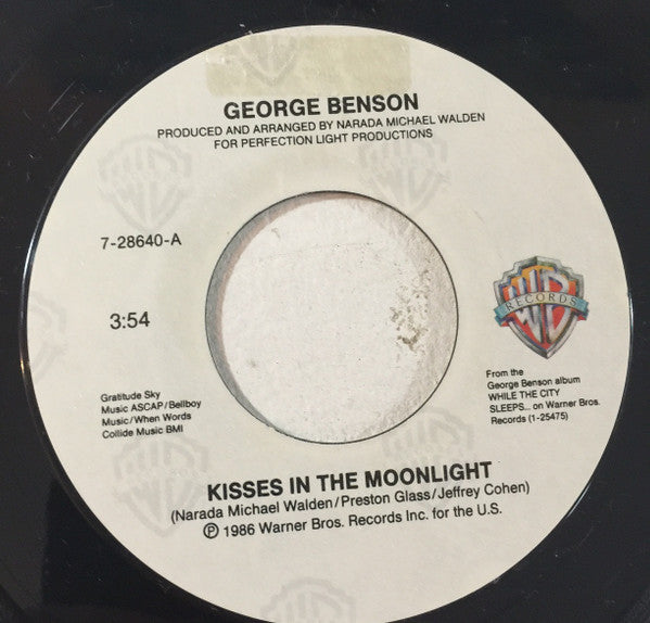 George Benson : Kisses In The Moonlight (7", Single, SRC)