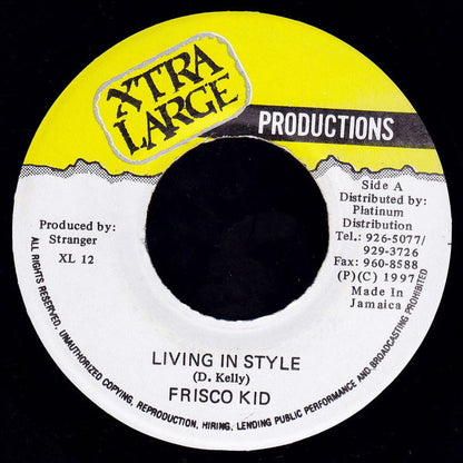 Frisco Kid / Stranger  - Living In Style / Rae Rae (7")