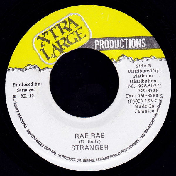 Frisco Kid / Stranger  - Living In Style / Rae Rae (7")