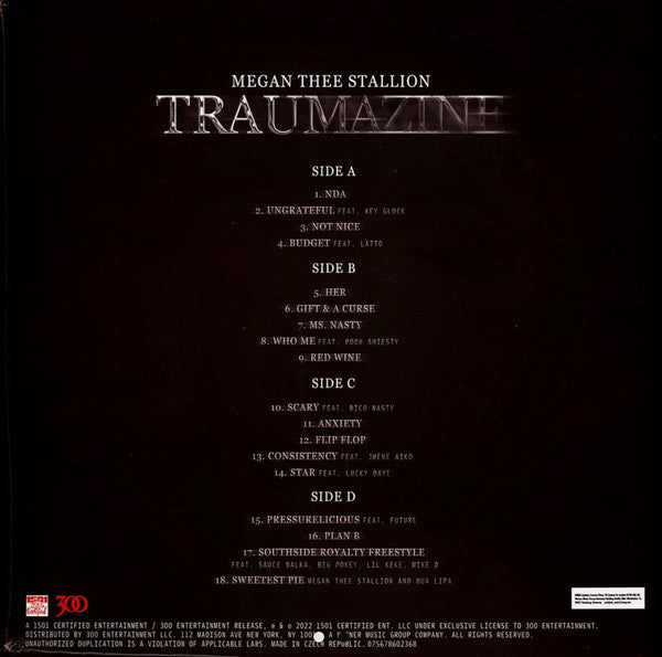 Megan Thee Stallion - Traumazine (2xLP, Album)