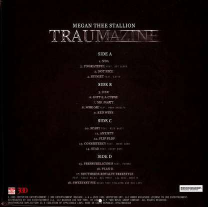 Megan Thee Stallion - Traumazine (2xLP, Album)