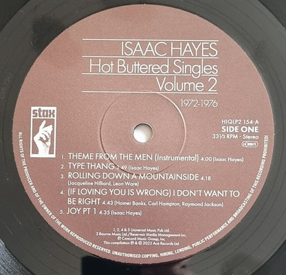 Isaac Hayes : Hot Buttered Singles Volume 2 1972-1976 (2xLP, Comp)