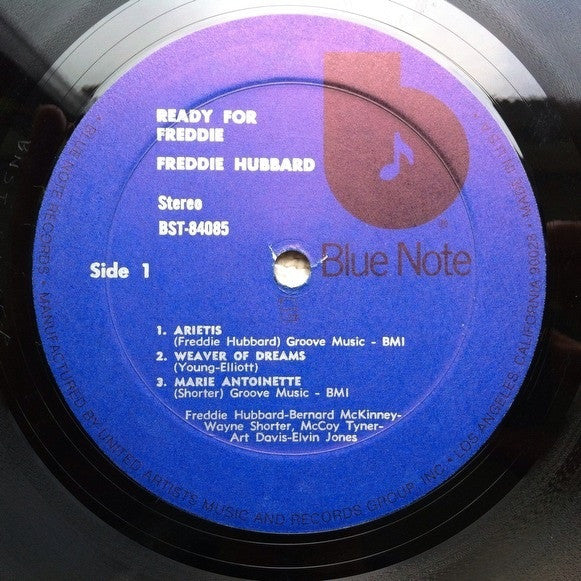 Freddie Hubbard : Ready For Freddie (LP, Album, RE)