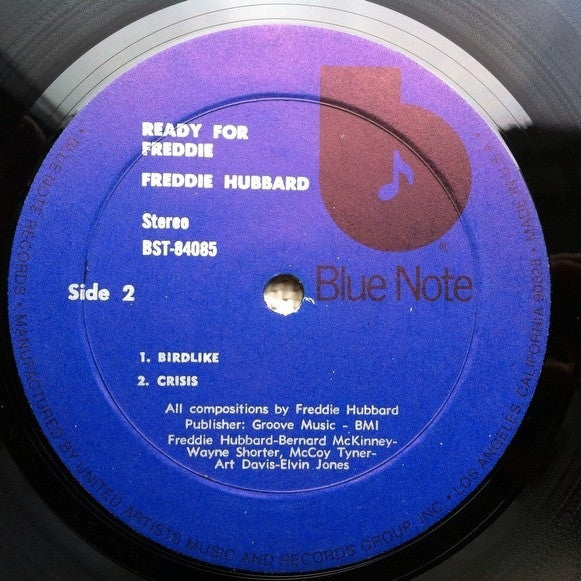 Freddie Hubbard : Ready For Freddie (LP, Album, RE)