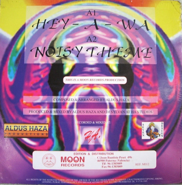 Aldus Haza Feat. DJ Sylvan - Hey-A-Wa (12")