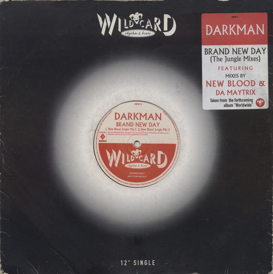 Darkman : Brand New Day (The Jungle Mixes) (12", Promo)