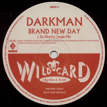 Darkman : Brand New Day (The Jungle Mixes) (12", Promo)