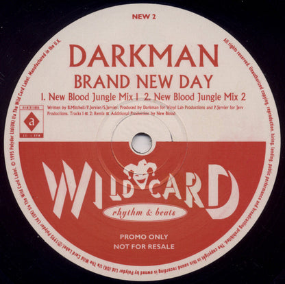 Darkman : Brand New Day (The Jungle Mixes) (12", Promo)