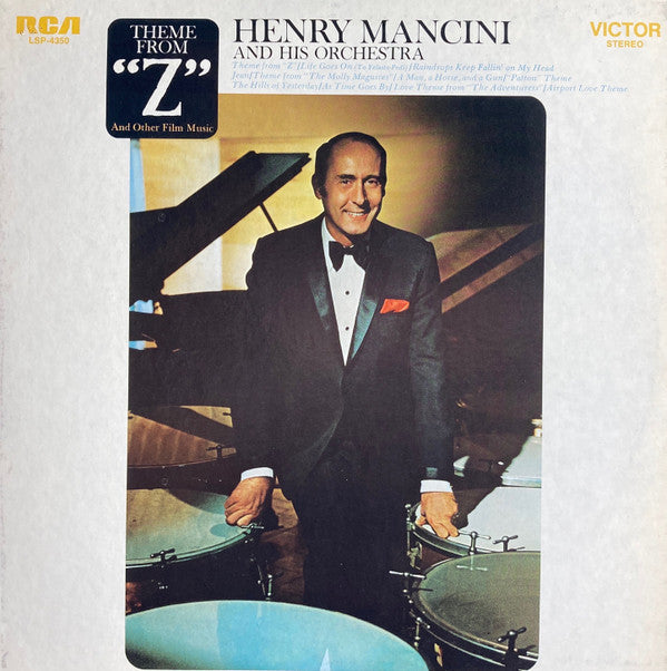 Henry Mancini And His Orchestra : Theme From "Z" And Other Film Music (LP, Roc)