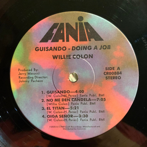 Willie Colon* Canta Hector LaVoe* - Guisando/Doing A Job (LP, Album, RE, RM)