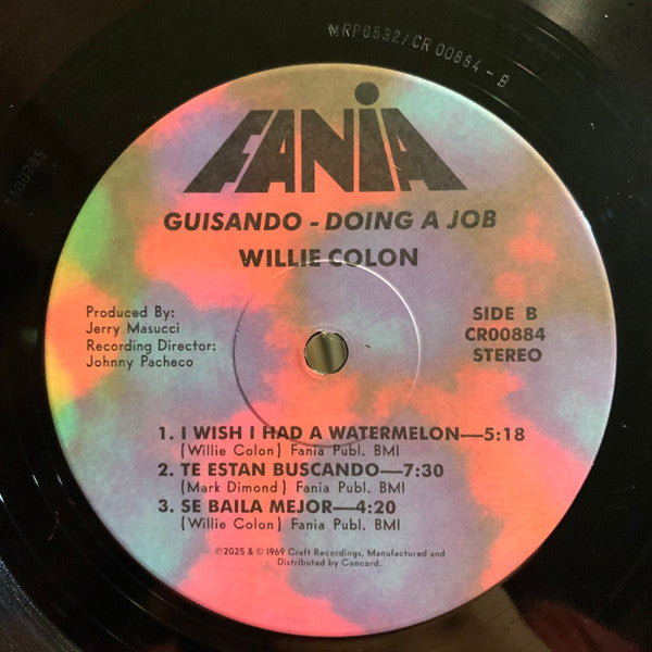 Willie Colon* Canta Hector LaVoe* - Guisando/Doing A Job (LP, Album, RE, RM)