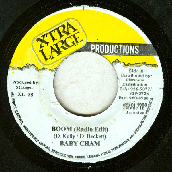 Baby Cham - Boom (7")