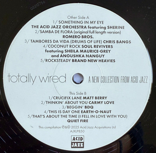 Various : Totally Wired A New Collection From Acid Jazz (LP)