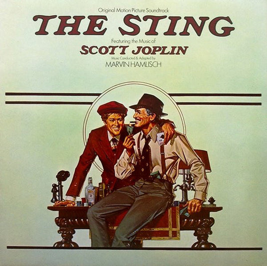 Marvin Hamlisch Featuring The Music Of Scott Joplin : The Sting (Original Motion Picture Soundtrack) (LP, RE)