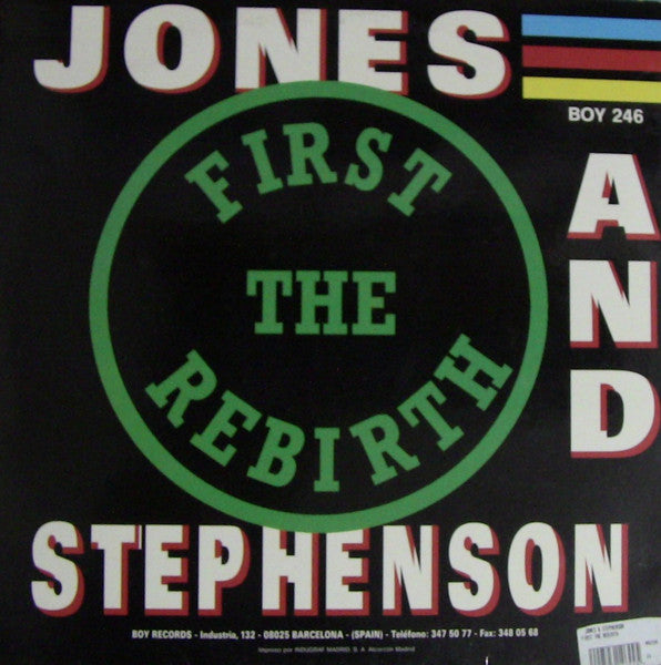 Jones & Stephenson - The First Rebirth (12")