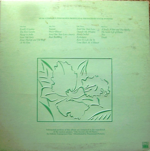 Stevie Wonder - Stevie Wonder's Journey Through The Secret Life Of Plants (2xLP, Album, Tri)