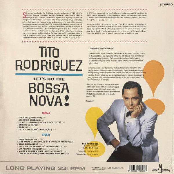 Tito Rodriguez And His Orchestra* : Let's Do The Bossa Nova (LP, Album, Ltd, RE, 180)