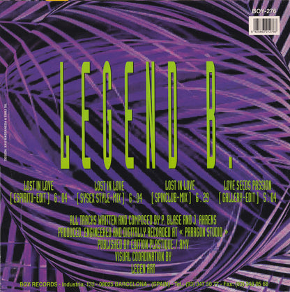 Legend B.* - Lost In Love (12")