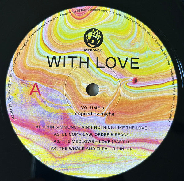 Miche  - With Love Volume 3 (2xLP, Comp)