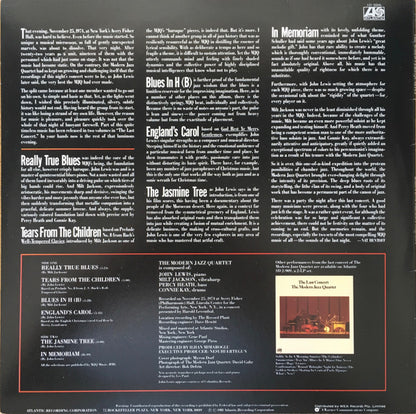 The Modern Jazz Quartet : More From The Last Concert (LP, Album)