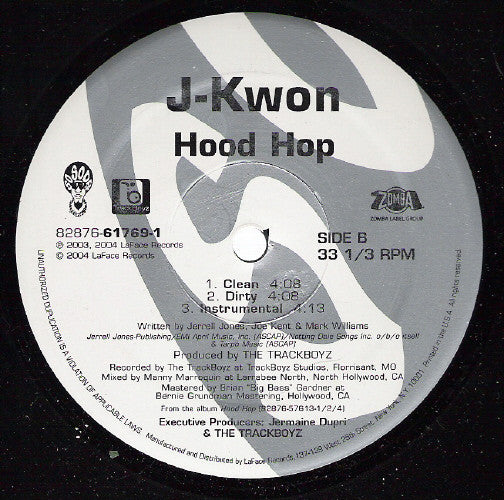 J-Kwon - Still Tipsy Remix (12")