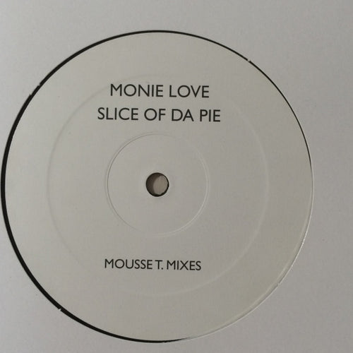 Monie Love : Slice Of Da Pie (Mousse T. Mixes) (12", Promo, W/Lbl)
