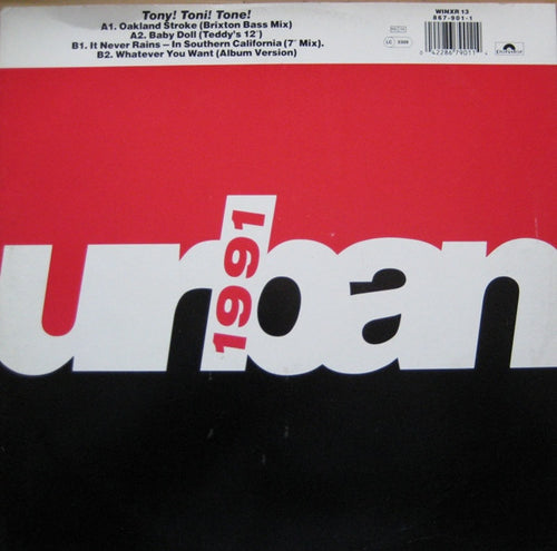 Tony! Toni! Toné! : Oakland Stroke (12")