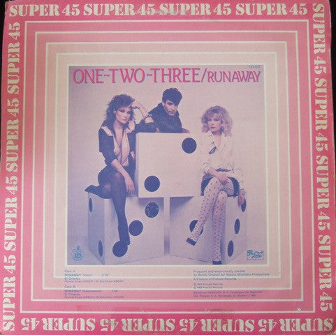 One Two-Three* : Runaway (12", Maxi)