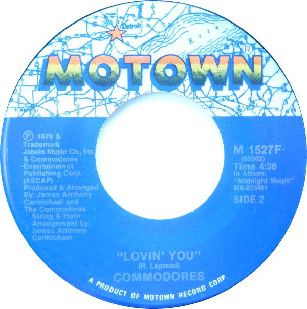 Commodores : Oh No / Lovin' You (7")