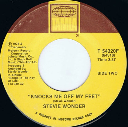 Stevie Wonder : I Ain't Gonna Stand For It (7")