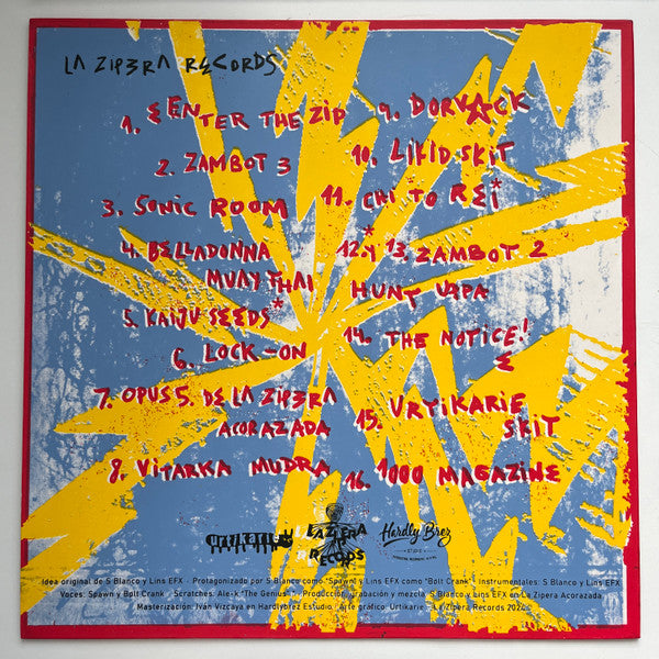 S Blanco, Lins EFX - Mecha Planet (LP, Ltd, S/Edition)