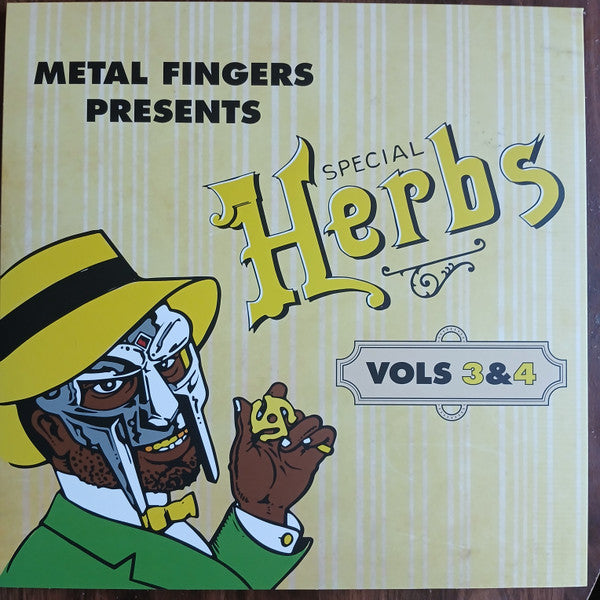 Metal Fingers - Special Herbs (Vols 3&4) (2xLP, Comp, RE, Lem)