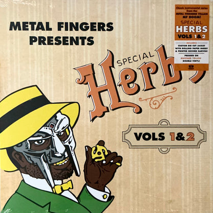 Metal Fingers - Special Herbs (Vols 1&2) (2xLP, Comp, RE, Mus)