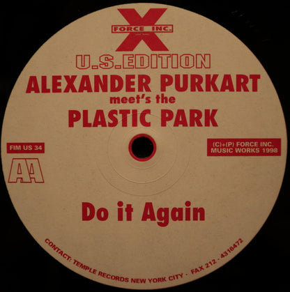 Alexander Purkart Meet's The Plastic Park* : Livin' Legend (12")