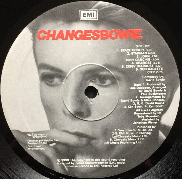 David Bowie : ChangesBowie (2xLP, Comp, Gat)