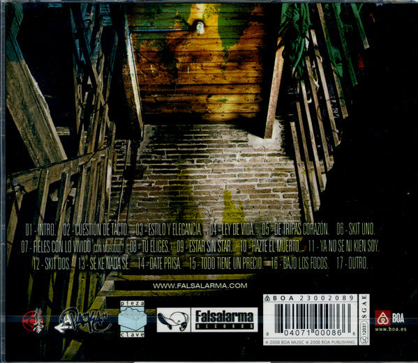 Falsalarma - Ley De Vida (CD, Album)