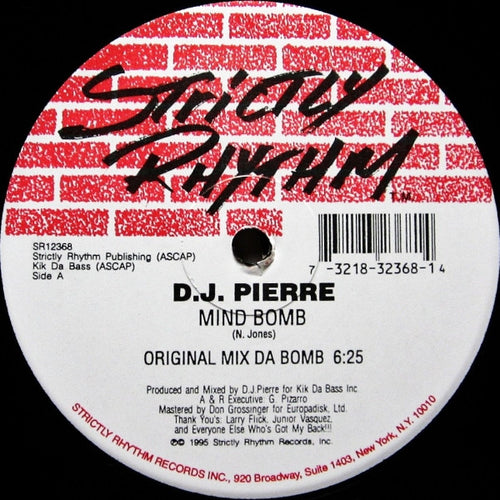DJ Pierre - Mind Bomb (12")