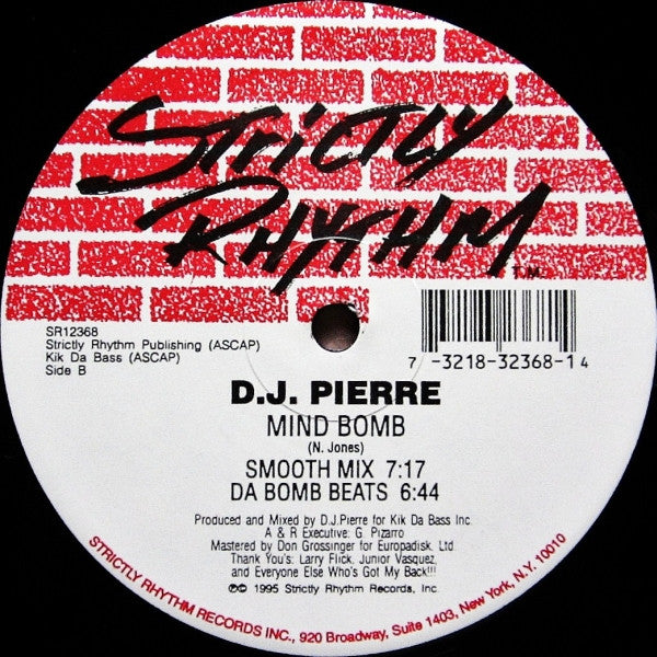 DJ Pierre - Mind Bomb (12")