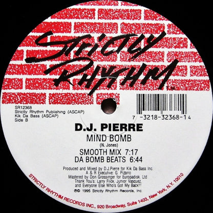DJ Pierre - Mind Bomb (12")